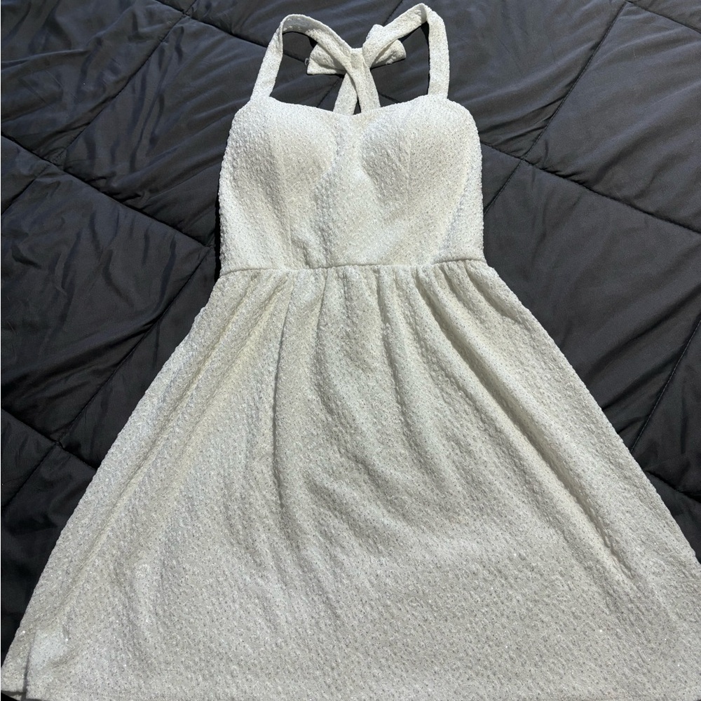 White Sparkly Dress